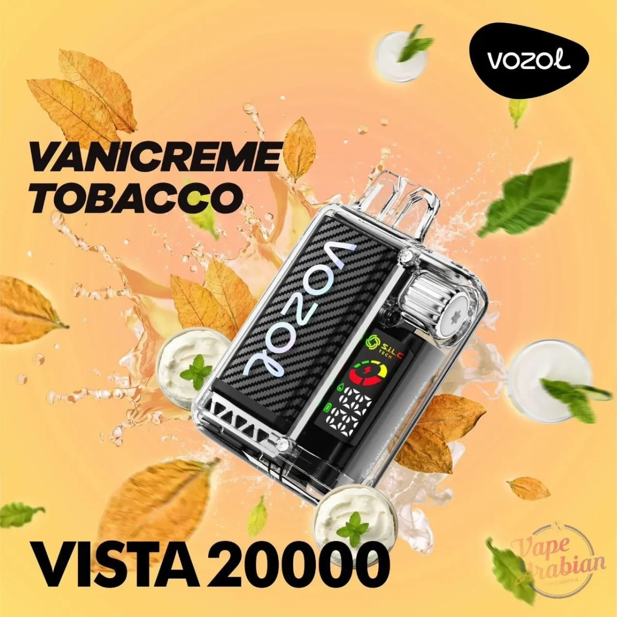 VOZOL-Vista-20000-Puffs-Vanicreme-Tobacco