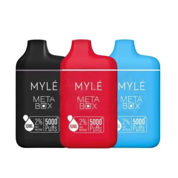 MYLE Meta Box 5000 Puffs 20mg Rechargeable Disposable Vape with Mesh Coil in UAE