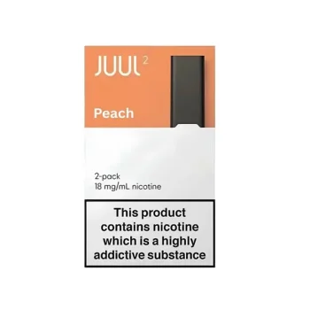 JUUL 2 Peach Pods 18mg Nicotine Salt for JUUL 2 Device UAE