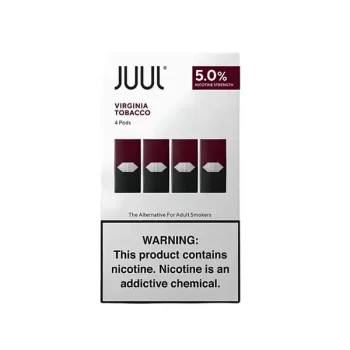 JUUL Virginia Tobacco Pods 5% Nicotine Salt for Original JUUL Device UAE