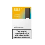 JUUL 2 Summer Menthol Pods with 18mg Nicotine Salt for JUUL 2 Device UAE