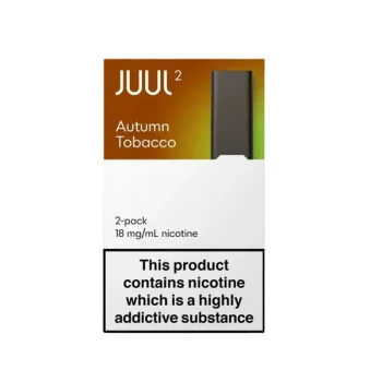 JUUL 2 Autumn Tobacco Pods with 18mg Nicotine Salt for JUUL 2 Device UAE