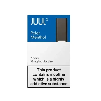 JUUL 2 Polar Menthol Pods with 18mg Nicotine Salt for JUUL 2 Device UAE