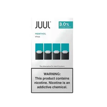 JUUL Menthol Pods 3% Nicotine Salt for JUUL Device UAE