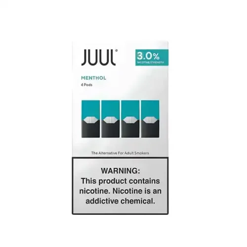 JUUL Menthol Pods 3% Nicotine Salt for JUUL Device UAE