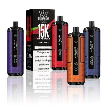 Al Fakher Crown Bar Hypermax 15000 Puffs 0.6mg UAE