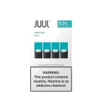JUUL Menthol Pods 5% Nicotine Salt for Original JUUL Device UAE