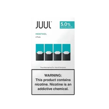 JUUL Menthol Pods 5% Nicotine Salt for Original JUUL Device UAE