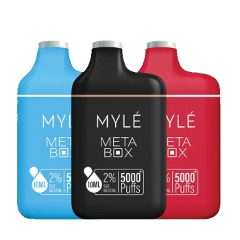 MYLE Meta Box 5000 Puffs Rechargeable Disposable Vape 20mg UAE