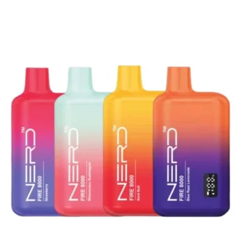 Nerd Fire 8000 Puffs Rechargeable Disposable Vape 20mg UAE