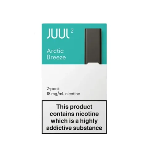 JUUL 2 Arctic Breeze Pods with 18mg Nicotine Salt for JUUL 2 Device UAE
