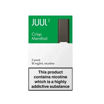 JUUL 2 Crisp Menthol Pods with 18mg Nicotine Salt for JUUL 2 Device UAE