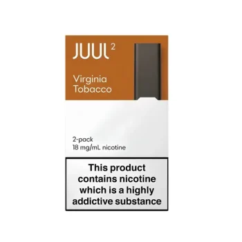 JUUL 2 Virginia Tobacco Pods with 18mg Nicotine Salt for JUUL 2 Device UAE