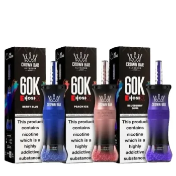 Al Fakher E Hose X 60000 Puffs Crown Bar Hookah Disposable Vape UAE