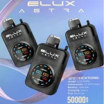 Elux Astra 50000 Puffs Disposable Vape 50mg Rechargeable UAE