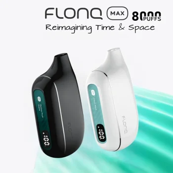 Flonq Max S 8000 Puffs Disposable Vape 20mg Nicotine Rechargeable UAE