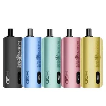 HQD Glaze Plus 12000 Puffs Rechargeable Disposable Vape 20mg UAE