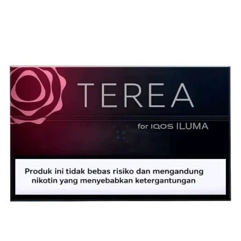 IQOS TEREA Black Ruby Indonesia crisp menthol and cherry aroma tobacco sticks