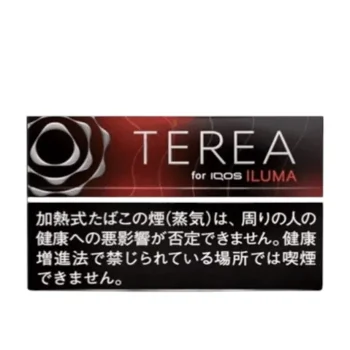 IQOS TEREA Black Ruby Menthol crisp cooling and red berry flavor tobacco sticks pack