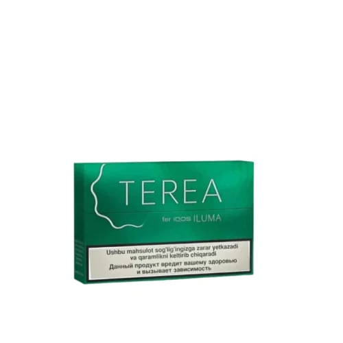IQOS TEREA Green Uzbekistan classic balanced menthol tobacco sticks pack