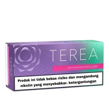 IQOS TEREA Purple Wave Indonesian menthol and berry flavor tobacco sticks pack