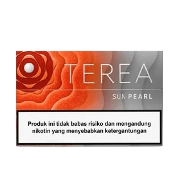 IQOS TEREA Sun Pearl Indonesia cooling mint capsule tropical flavor tobacco sticks pack