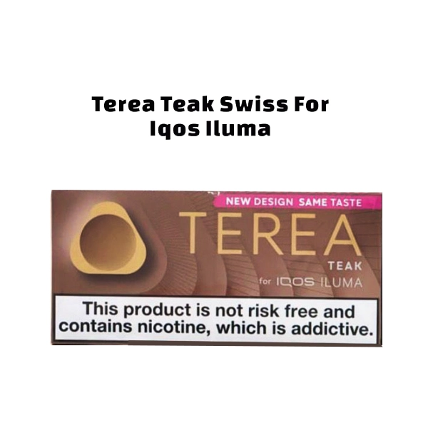 IQOS TEREA Teak Switzerland sticks for IQOS ILUMA with rich and balanced tobacco flavor available in UAE at TEREA Dubai