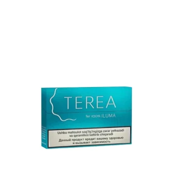 IQOS TEREA Turquoise Uzbekistan lightly toasted menthol tobacco sticks pack