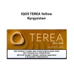 IQOS TEREA Yellow Kyrgyzstan citrus menthol heated tobacco sticks for IQOS ILUMA in UAE | Terea Dubai