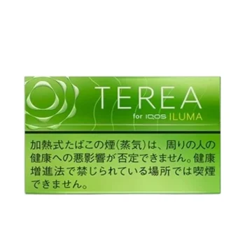 IQOS TEREA Yellow Menthol bright citrus aroma cooling menthol tobacco sticks pack