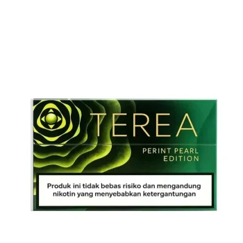 IQOS TEREA Perint Pearl Edition Indonesia capsule menthol tobacco sticks pack