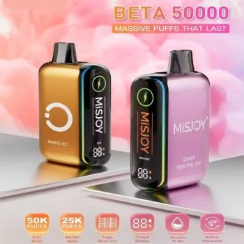 MISJOY Beta 50000 Puffs Rechargeable Disposable Vape 50mg UAE