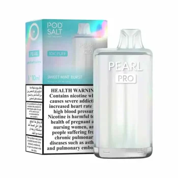 Pod Salt Pearl Pro 10000 Puffs Rechargeable Disposable Vape 20mg UAE