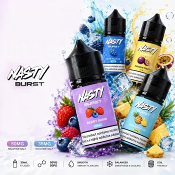 Nasty Burst 30ml Salt Nicotine 35mg UAE | Terea Dubai
