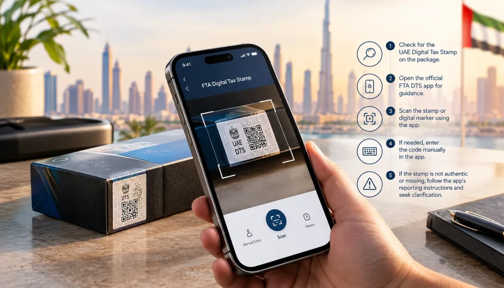 Verify the UAE Digital Tax Stamp