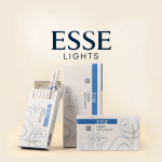 ESSE Lights super slim 100mm cigarettes pack, Dubai UAE
