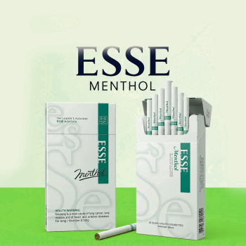 Esse Menthol slim cigarettes pack, cool menthol, Dubai UAE
