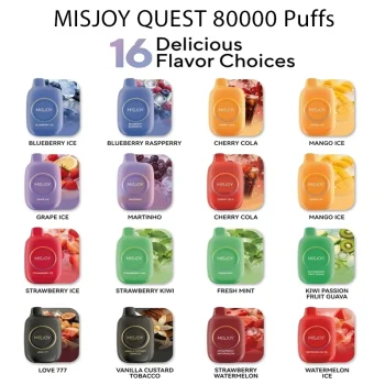 MISJOY QUEST 80000 Puffs 20mg UAE | Terea Dubai