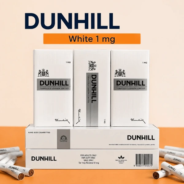 Dunhill White Cigarettes Dubai – Very Mild Tobacco, Hard Box | Terea Dubai