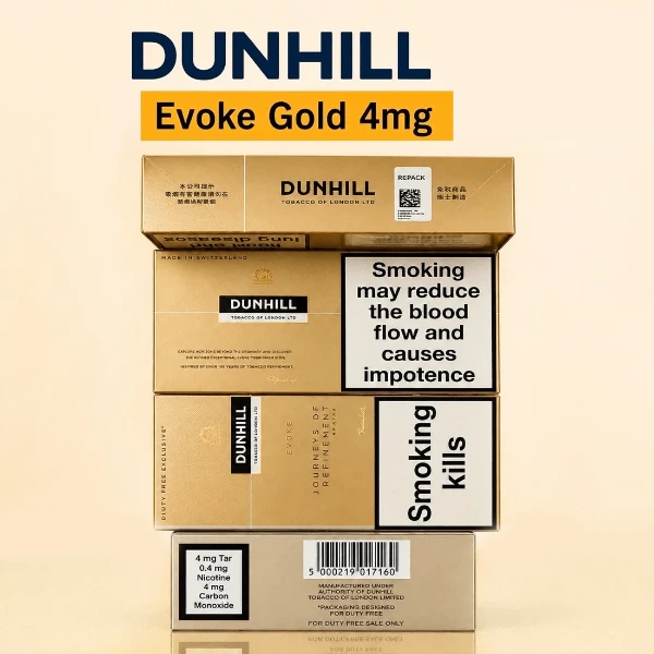 Dunhill Evoke Gold Cigarettes Dubai – Premium Fine-Cut Tobacco Blend | Terea Dubai