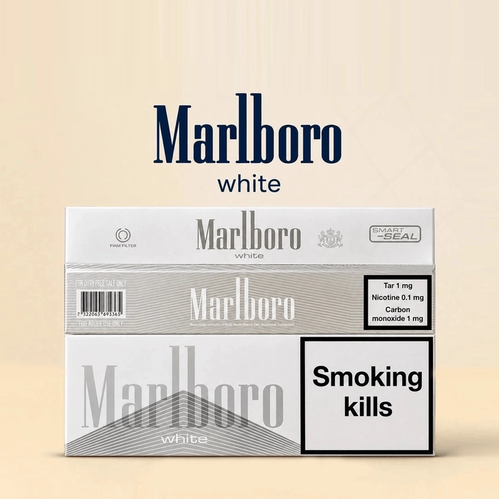 Marlboro White Cigarettes UAE – Light & Smooth Tobacco | Dubai